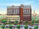 Development in Oregon Architectural Illustration