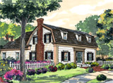 Perspective Rendering of a Home in Maryland