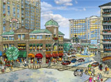 Town Center Architectural Rendering