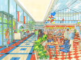 Student Center Architectural Rendering