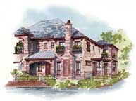 Uptown Homes Rendering. Keller, Texas.